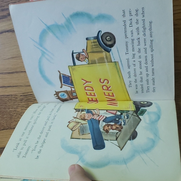 Vintage 50s The Magic Wagon Hardcover Children's Book - Picture 5 of 7